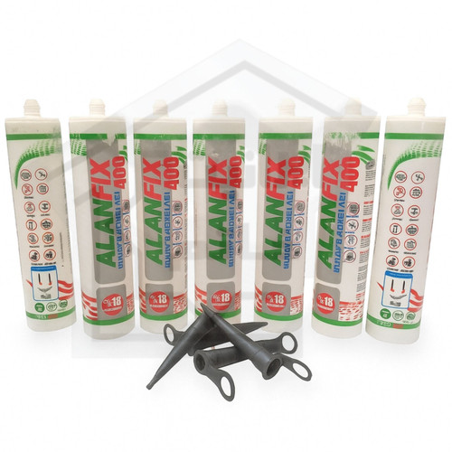 چسب سیلیکون ماستیک 18% سفید 440 میل